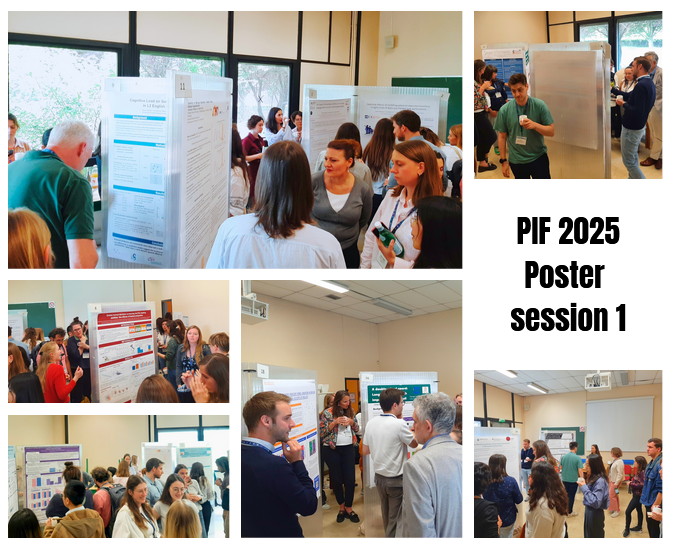 Picture of the first poster session