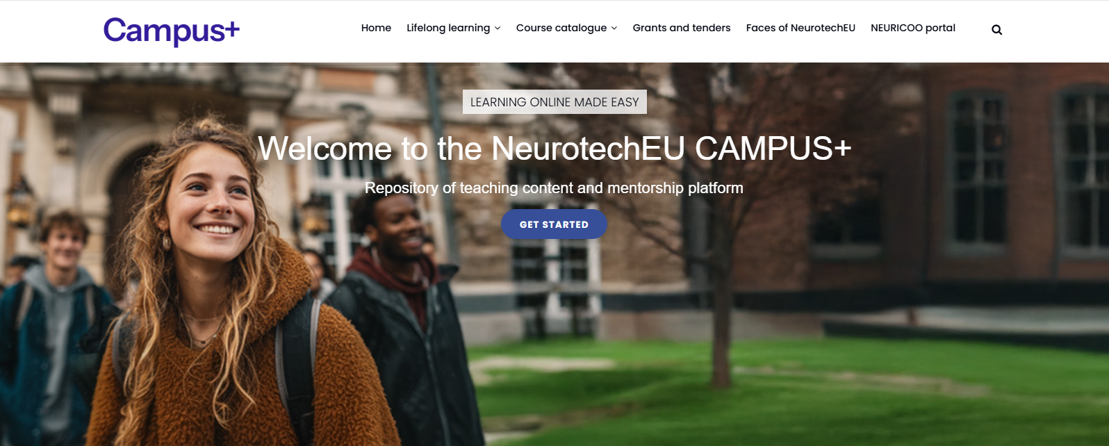 Campus+ NeurotechEU platform