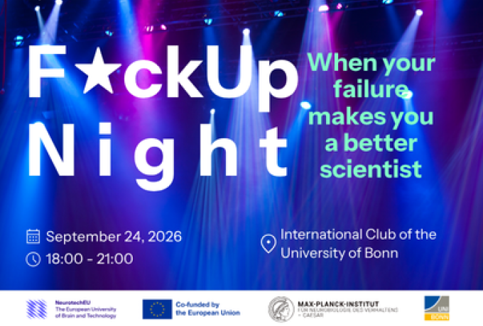 F*ck Up Night - When Failure Makes You a Better Scientist 