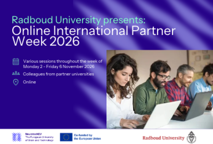 Radboud University's Online International Partner Week 2026