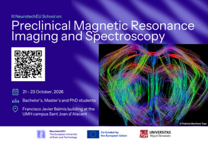 3rd NeurotechEU School on  Preclinical Magnetic Resonance Imaging and Spectroscopy 