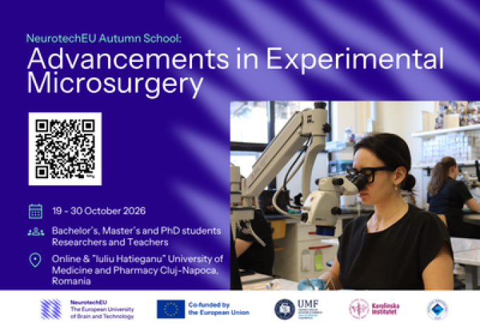 NeurotechEU Autumn School: Advancements in Experimental Microsurgery