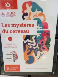 Exposition at the learning centre of the University of Lille